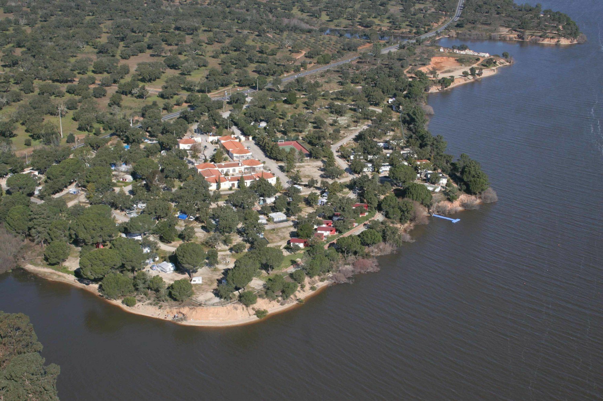 Hotel Parque De Campismo Orbitur Montargil Exteriér fotografie